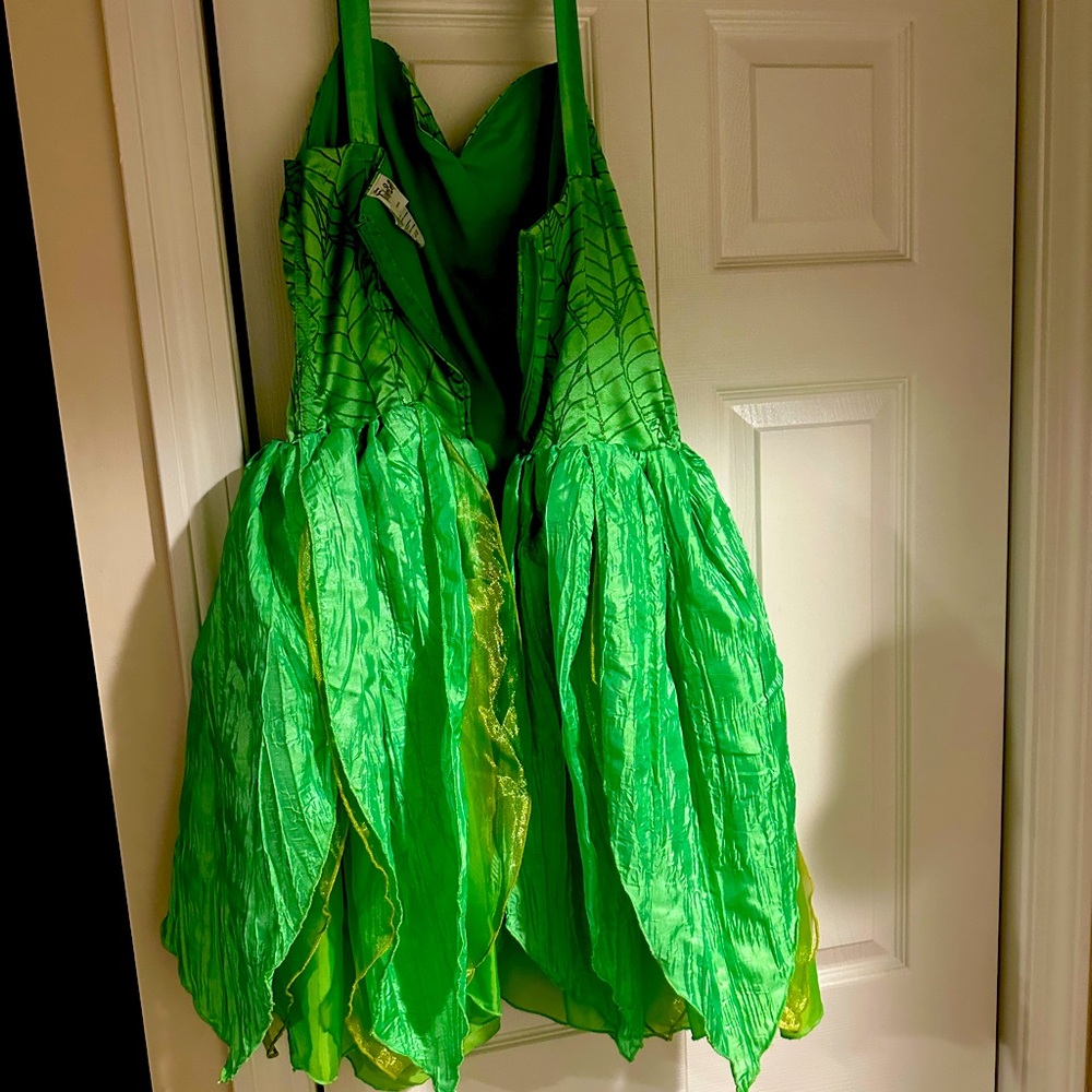 Disney Tinkerbell costume  NO Wings - size large (12-14)